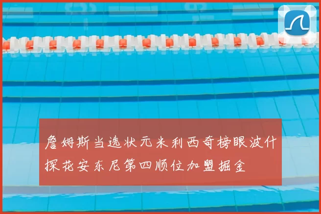 詹姆斯当选状元米利西奇榜眼波什探花安东尼第四顺位加盟掘金