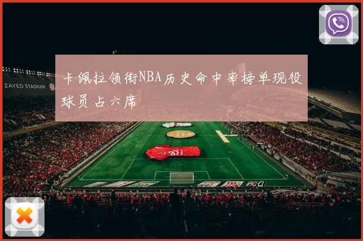 卡佩拉领衔NBA历史命中率榜单现役球员占六席