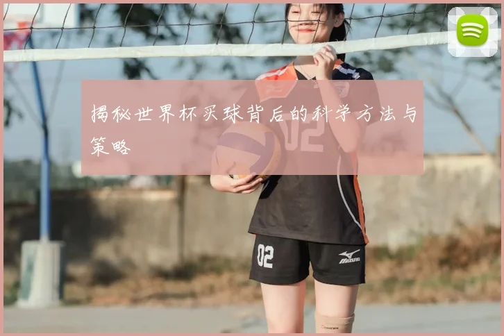 揭秘世界杯买球背后的科学方法与策略