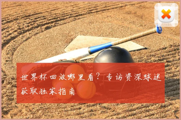 世界杯回放哪里看？专访资深球迷获取独家指南