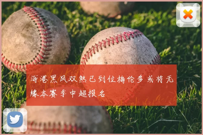 海港黑风双煞已到位梅伦多或将无缘本赛季中超报名