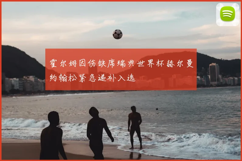 霍尔姆因伤缺席瑞典世界杯赫尔曼约翰松紧急递补入选