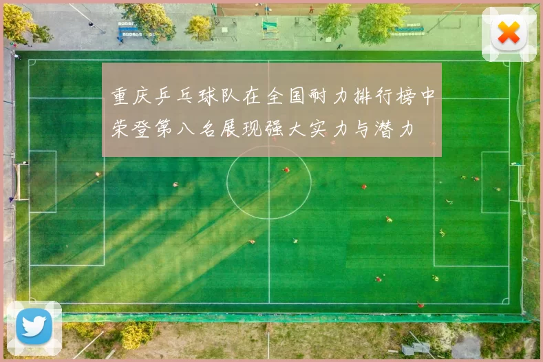 重庆乒乓球队在全国耐力排行榜中荣登第八名展现强大实力与潜力